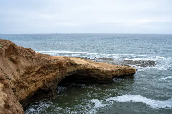 stock image beautiful view of the sea coast