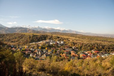 Dağların güzel manzarası