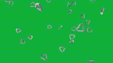 Dönen Kalpler: Sevgililer Günü ve Düğünler İçin Büyüleyici Animasyon