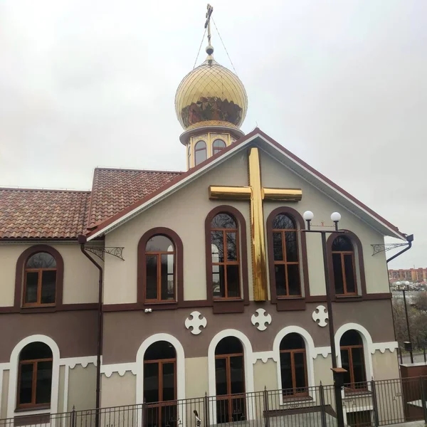 Православна Церква Повна Халіфа Вінниця Україна — стокове фото