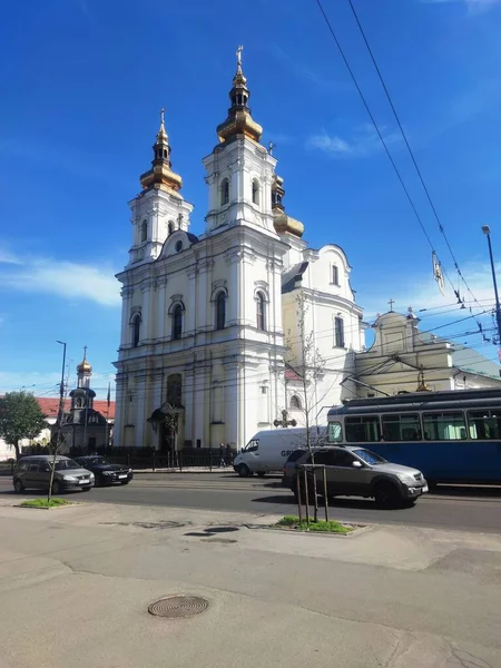 Catedral Ortodoxa Vinnytsia Ucrania — Foto de Stock