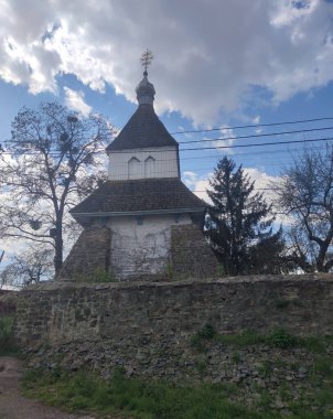 St. Nikolay Ortodoks Kilisesi 'nin çan kulesi, Vinnytsia, Ukrayna