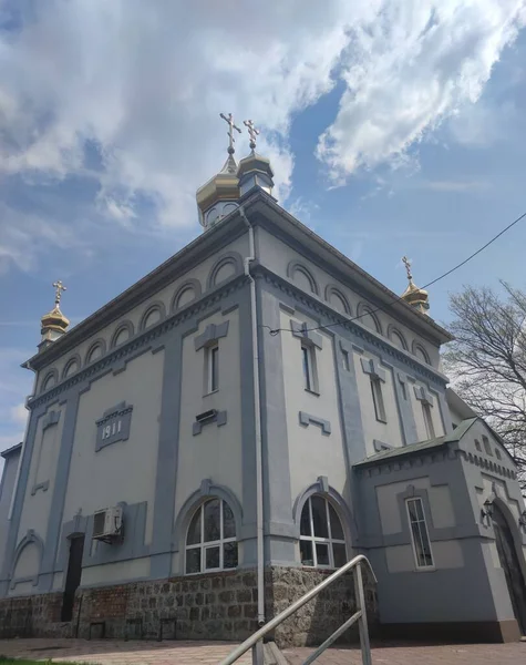 Igreja Ortodoxa Beata Ksenia Petersburgo Vinnytsia Ucrânia — Fotografia de Stock