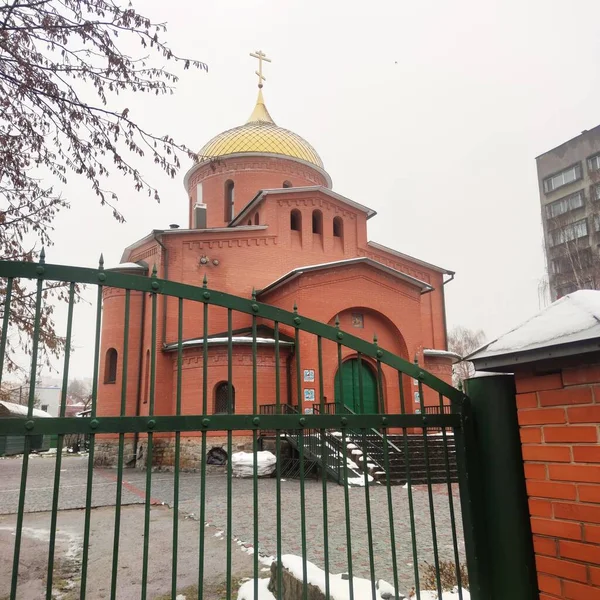 Iglesia Ortodoxa San Mártir Vladimir Vinnytsia Ucrania — Foto de Stock