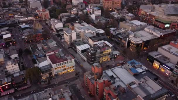 Tardes Bogot Com Seus Edifícios Vermelhos — Vídeo de Stock