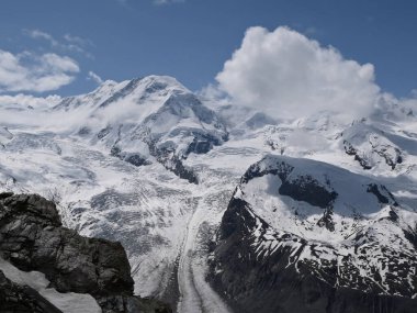 Gornergrat, Pennine Alpleri 'nin kayalık bir sırtıdır.