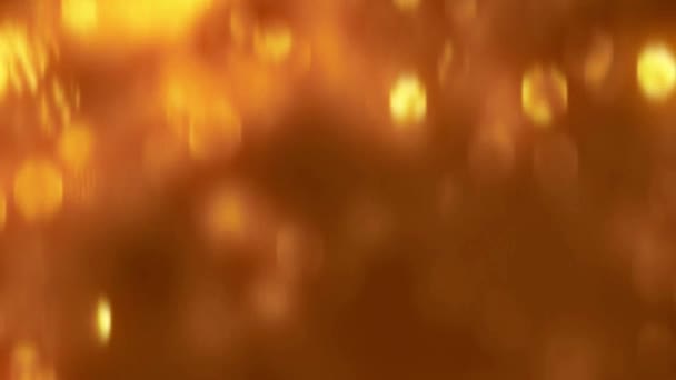 Абстрактно Желтая Вспышка Искрит Разноцветными Чернилами Окрашенными Цвет Психоделического Взрывного — стоковое видео
