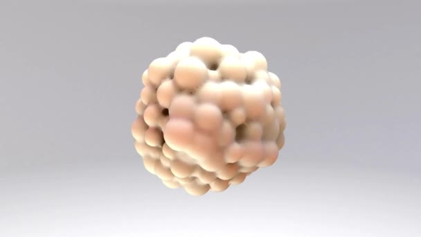 División Células Cancerosas Concepto Animación Oncología Ciencia Tecnología Salud Cuidado — Vídeos de Stock