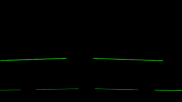 Рендер Безseamless Background Лоскутная Анимация Флуоресцентный Ультрафиолетовый Свет Перламутровые Неоновые — стоковое видео