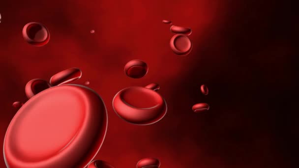 혈소판에 적혈구 생명을 유지시켜 애니메이션 과학을 만들어 — 비디오