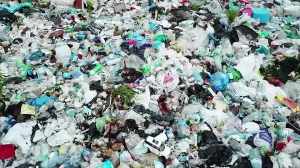 ゴミ埋め立てゴミゴミ環境生態系ゴミ捨て場 — ストック動画