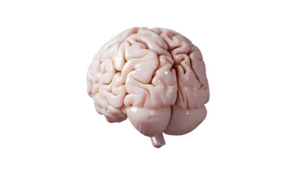 Мозг Заднем Плане Концепция Неврологических Заболеваний Опухолей Хирургии Мозга — стоковое видео