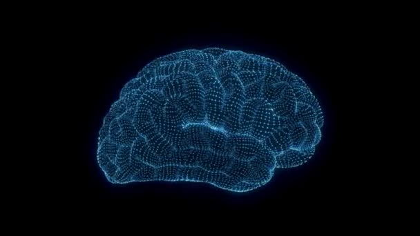 Beyin Arkaplanda Nörolojik Hastalıklar Tümörler Beyin Cerrahisi — Stok video