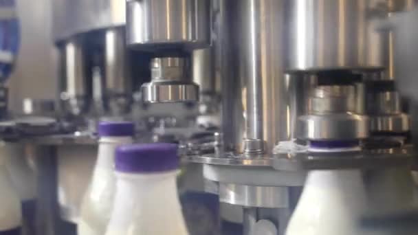 Industri Air Pabrik Plastik Proses Makanan Dan Minuman — Stok Video
