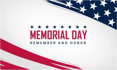 Anma Günü arkaplan tasarımı ile hatırlama ve onurlandırma metni