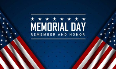 Anma Günü arkaplan tasarımı ile hatırlama ve onurlandırma metni