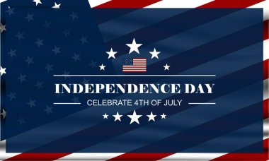 4 Temmuz Bağımsızlık Gününüz kutlu olsun ABD Arkaplan Tasarımı