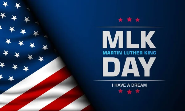 Mutlu Martin Luther King Jr. Günler Arkaplan Vektörü İllüstrasyonu