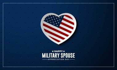 Askeri Eş Takdir Günü Geçmiş Vektör İllüstrasyonu 