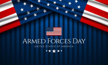Silahlı Kuvvetler Günü arkaplan tasarımı illüstrasyonu