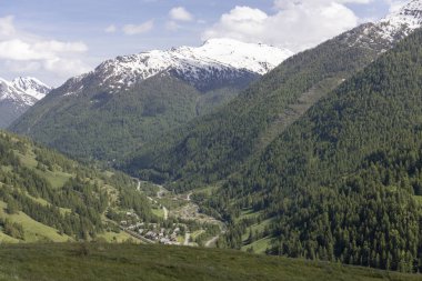 İtalyan Alpleri 'nin manzarası, Aosta