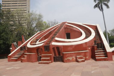 jantar mantar bulunan modern yeni delhi, Hindistan