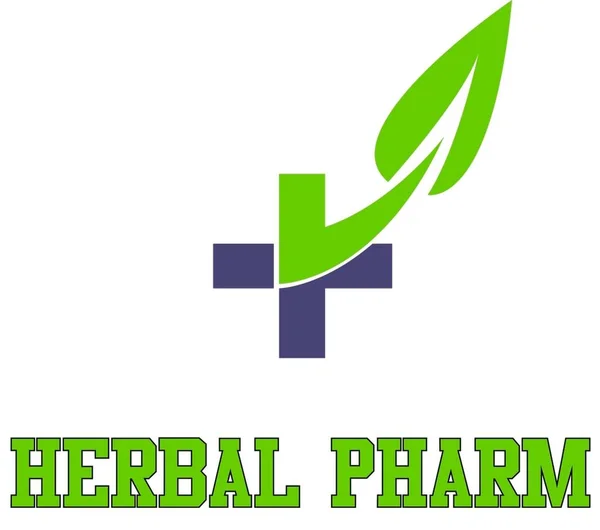 Bitkisel Pharm Logo Şablonu bitkisel tıbbın doğal ve bütünsel yaklaşımını somutlaştıran çok yönlü ve profesyonel bir tasarım..