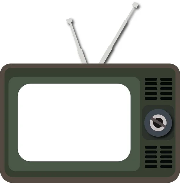 Grafik tasarım projenize klasik bir dokunuş eklemek istiyorsanız, bu Eski TV Vektör Şablonu tam size göre..