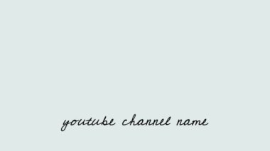 YouTube Giriş Videosu Yüksek Kaliteli Orijinal