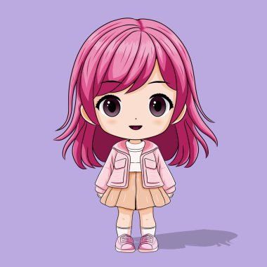 Şirin bir çizgi film karakteri.