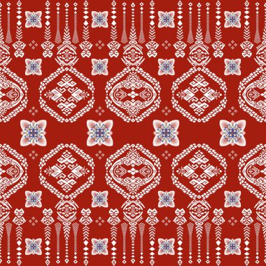 Halı, duvar kâğıdı, giysi, ambalaj, batik, kumaş, nakış tarzı, otantik Tayland kumaşı desenleri, Tayland fili ipek desenleri, Asya kültür desenleri