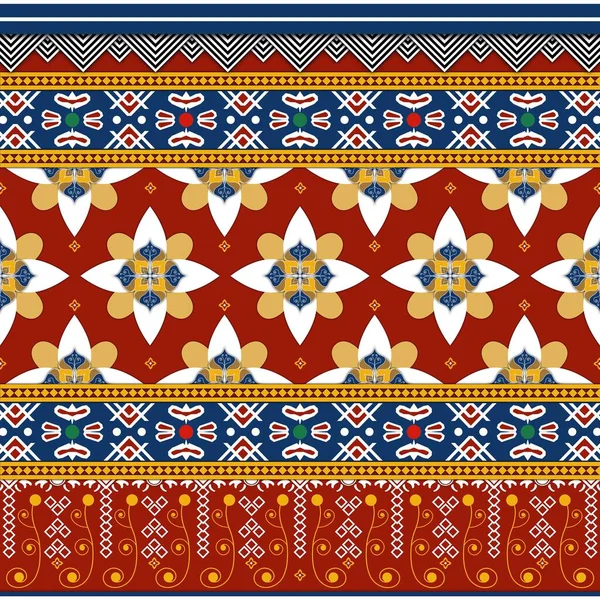 Orientalische Ethnische Nahtlose Muster Traditioneller Hintergrund Design Für Teppich Tapete — Stockfoto