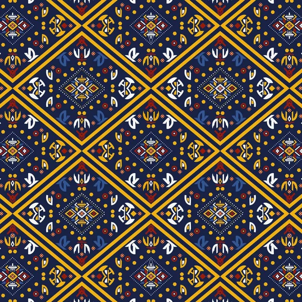 Orientalny Etniczny Bezszwowy Wzór Tradycyjnego Tła Projekt Dywanu Tapety Odzież — Zdjęcie stockowe