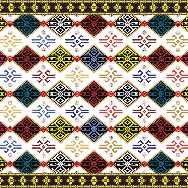 Padrão Étnico Oriental Sem Costura Fundo Tradicional Design Para Tapete — Fotografia de Stock