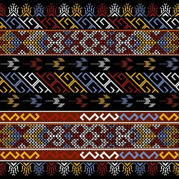 Padrão Étnico Oriental Sem Costura Fundo Tradicional Design Para Tapete — Fotografia de Stock