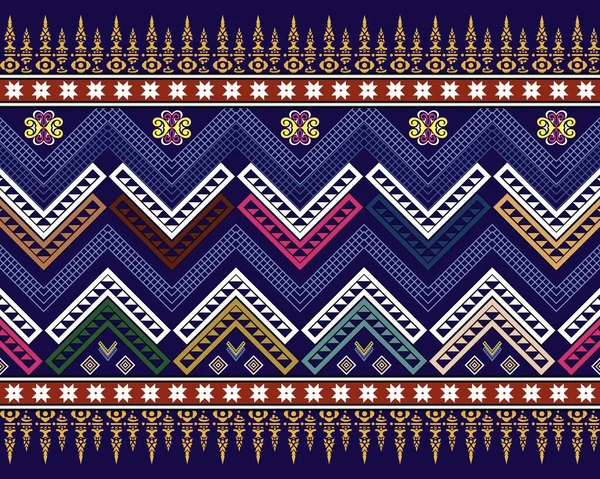Oriental Έθνικ Αδιάλειπτη Μοτίβο Παραδοσιακό Υπόβαθρο Σχεδιασμός Για Χαλί Ταπετσαρία — Φωτογραφία Αρχείου