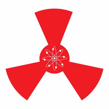 Kimya ve fiziğin örnekleri, bir atomun içindeki, pozitif yüklü protonlar ve negatif yüklü elektronlarla çevrili yüksüz nötronlardan oluşan merkezi çekirdek.