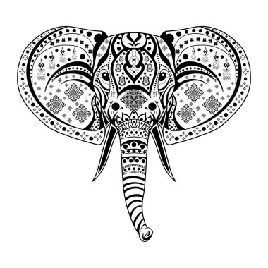 Tayland fili otantik Tayland kumaşı desenleri, Doğu etnik desensiz geleneksel arkaplan tasarımı halı, duvar kağıdı, giysi, ambalaj, batik, kumaş, nakış tarzı, çizgi sanatı