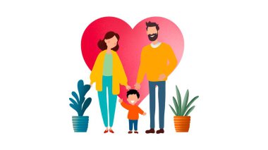Çocuklu ebeveynler, mutlu aile portresi, oğlu olan anne ve baba, ebeveynler ve çocuklar, mutlu aile portresi. Anne, baba ve çocuklar. Anne, baba kucağında küçük bir çocuk var. Eş, kocası ve kardeşleri.