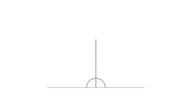 Geometrideki açıları ölçen açıölçer, biri dikey ve diğeri yatay olarak, ikisi de 0 'dan 180 dereceye kadar detaylı çizgiler ve sayılarla, eğitimsel, matematik, bilim