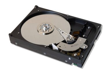 İçerideki sabit disk sürücüsü izole