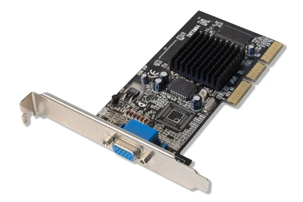 Computer Video Graphics Card Module Stock Image
