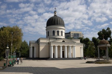 Moldova 'da. Chisinau. 08.09.2023. İsa 'nın Doğuşu Başkent Katedrali