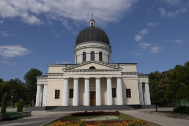 Moldova 'da. Chisinau. 08.09.2023. İsa 'nın Doğuşu Başkent Katedrali