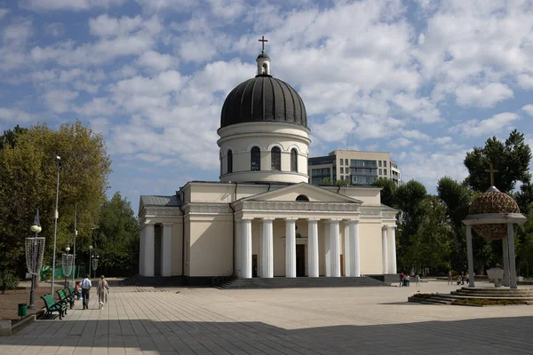 Moldavië Ben Chisinau 2023 Geboorte Van Christus Metropolitane Kathedraal Rechtenvrije Stockafbeeldingen