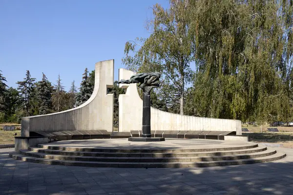 Moldova 'da. Chisinau. 28.09.2023. Sonsuzluk Anma Kompleksi. Transnistria Savaşı Mağdurları Anıtı