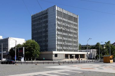 Moldova 'da. 06.05.2024. Chisinau sokakları