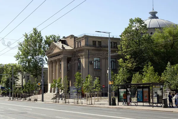 Moldova 'da. 06.05.2024. Chisinau sokakları
