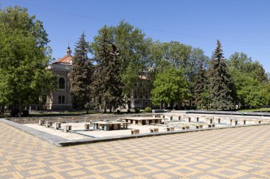 Moldova 'da. 07.05.2024. Chisinau sokakları