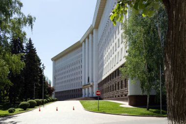 Moldova 'da. 07.05.2024. Chisinau sokakları